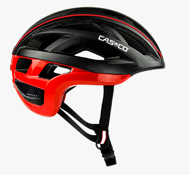 Casco Cuda 2 Strada - Fahrradhelm Größe 52-56 cm - schwarz/rot