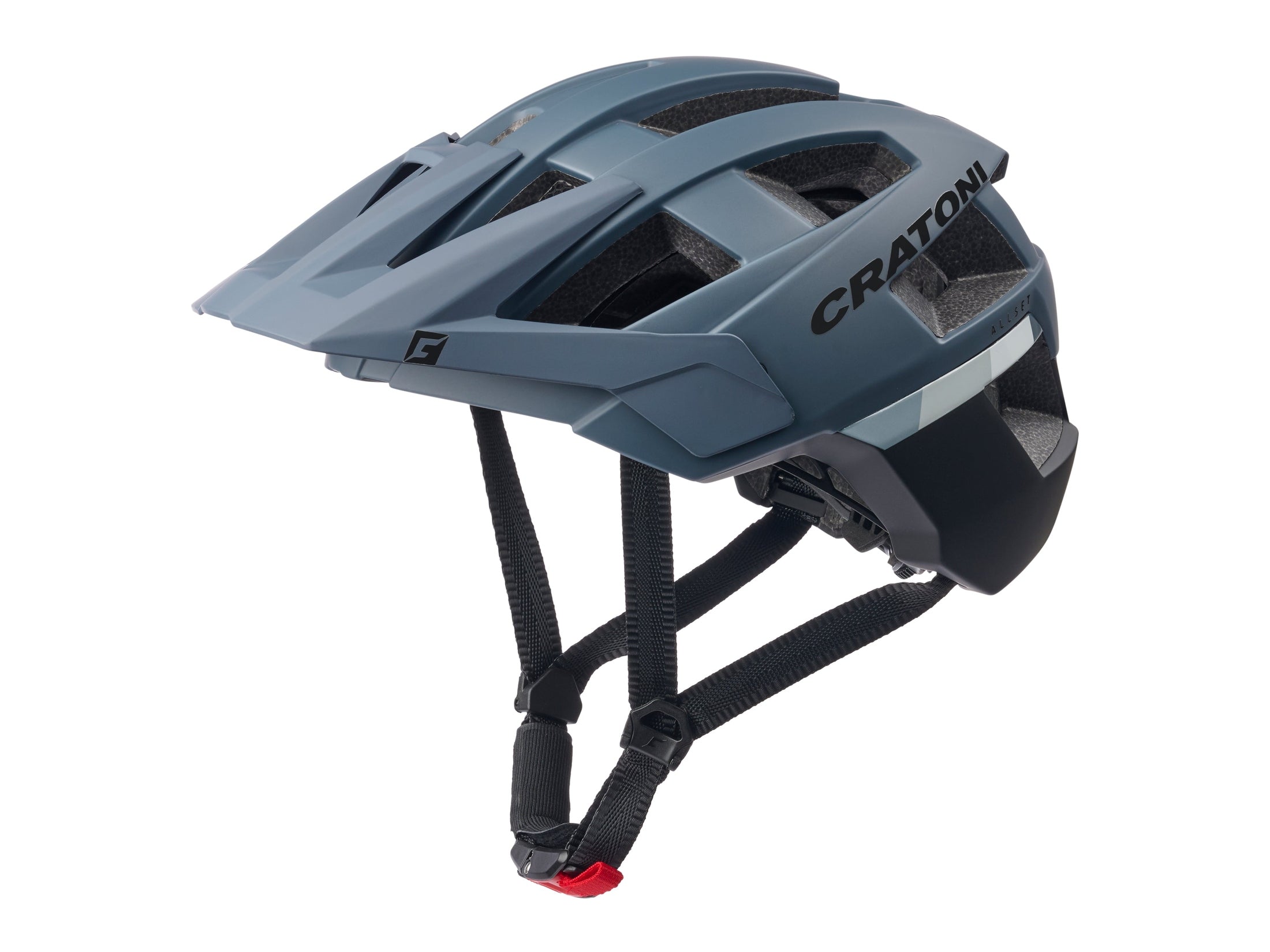 Cratoni Allset Fahrradhelm Größe S-M (54-58cm) Darkgrey Matt