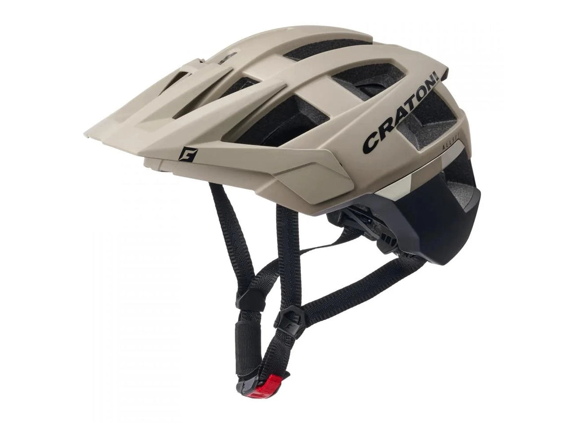 Cratoni Allset Fahrradhelm Größe S-M (54-58cm) Sand Matt
