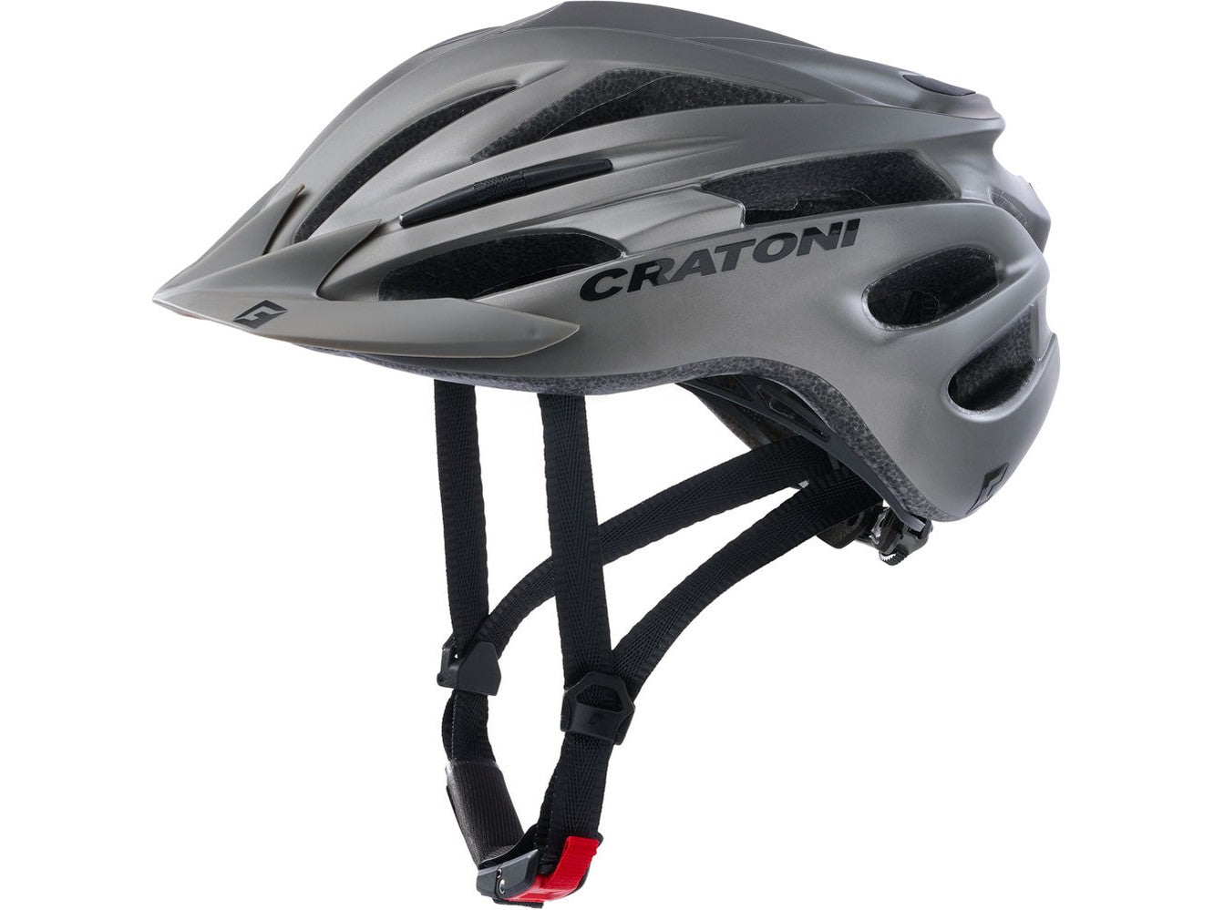 Cratoni Pacer Allround-Helm – Anthracite Matt (Größe S/M, 54-58 cm)