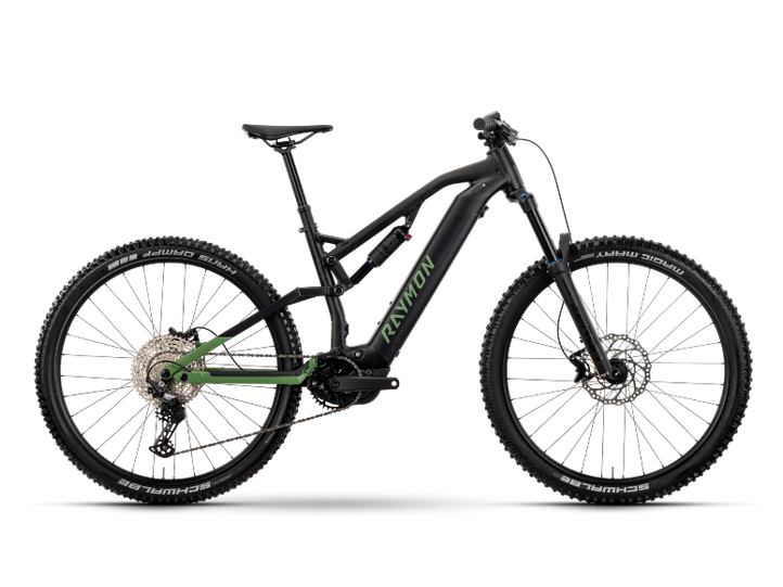 RAYMON TRAILRAY 150 E-MTB Fully (Gebraucht, Laufleistung: 928Km) – S, 150 mm Federweg, Top-Zustand