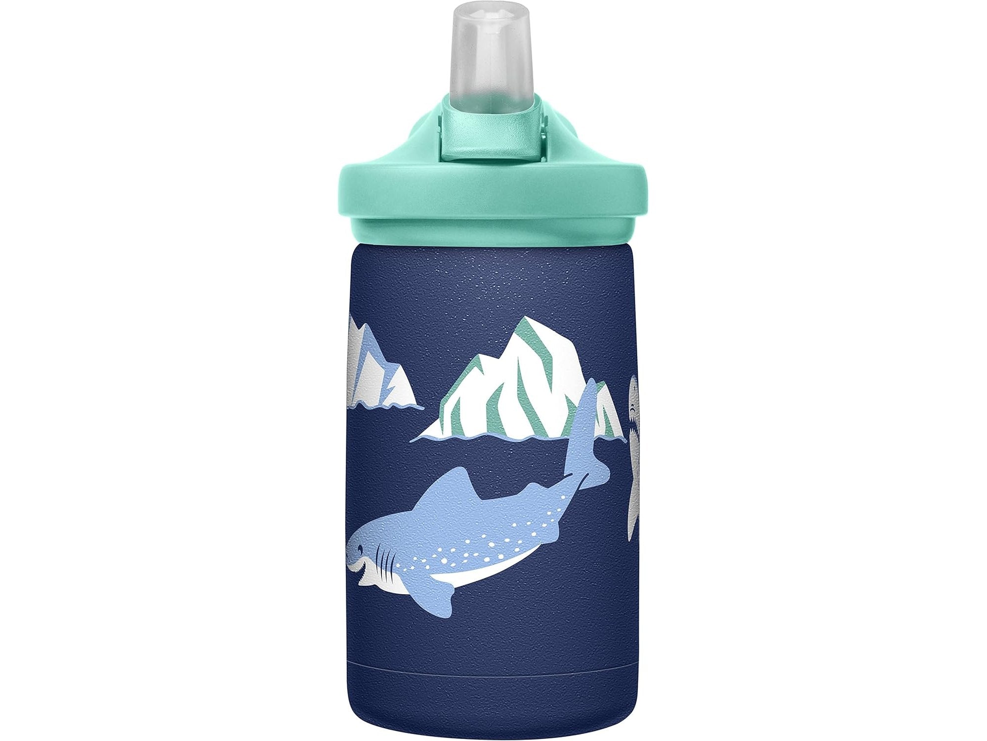 Camelbak Eddy+ Kids Vakuumisolierte ,350 ml Hai Eisberg Trinkflasche 5