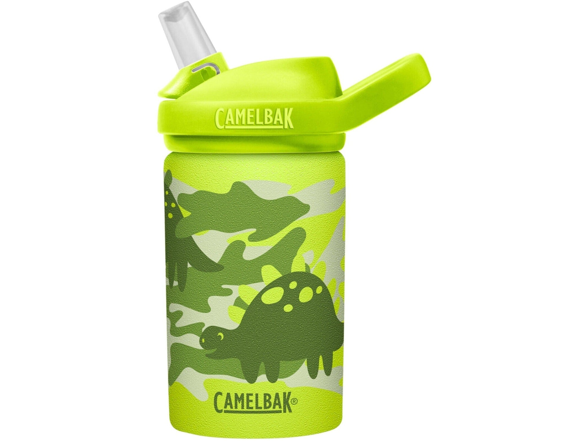 Camelbak Eddy Kids vakuumisoliert 400 ml Dino Camo Trinkflasche  1