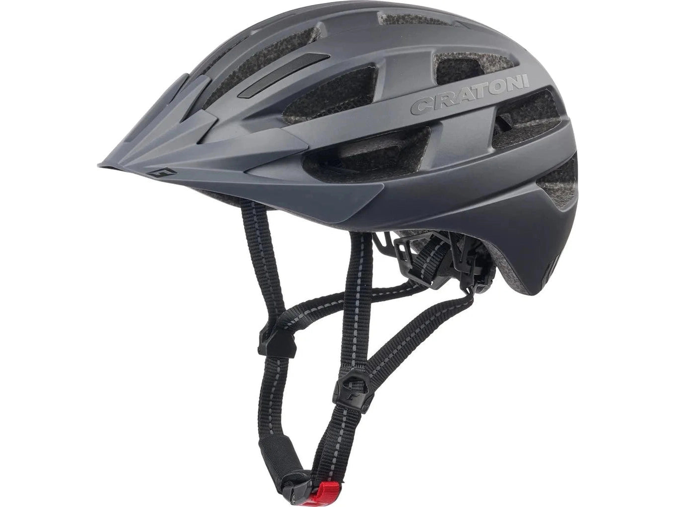 Cratoni Velo X City Helm – Grau Matt (Größe S/M, 52-57 cm)