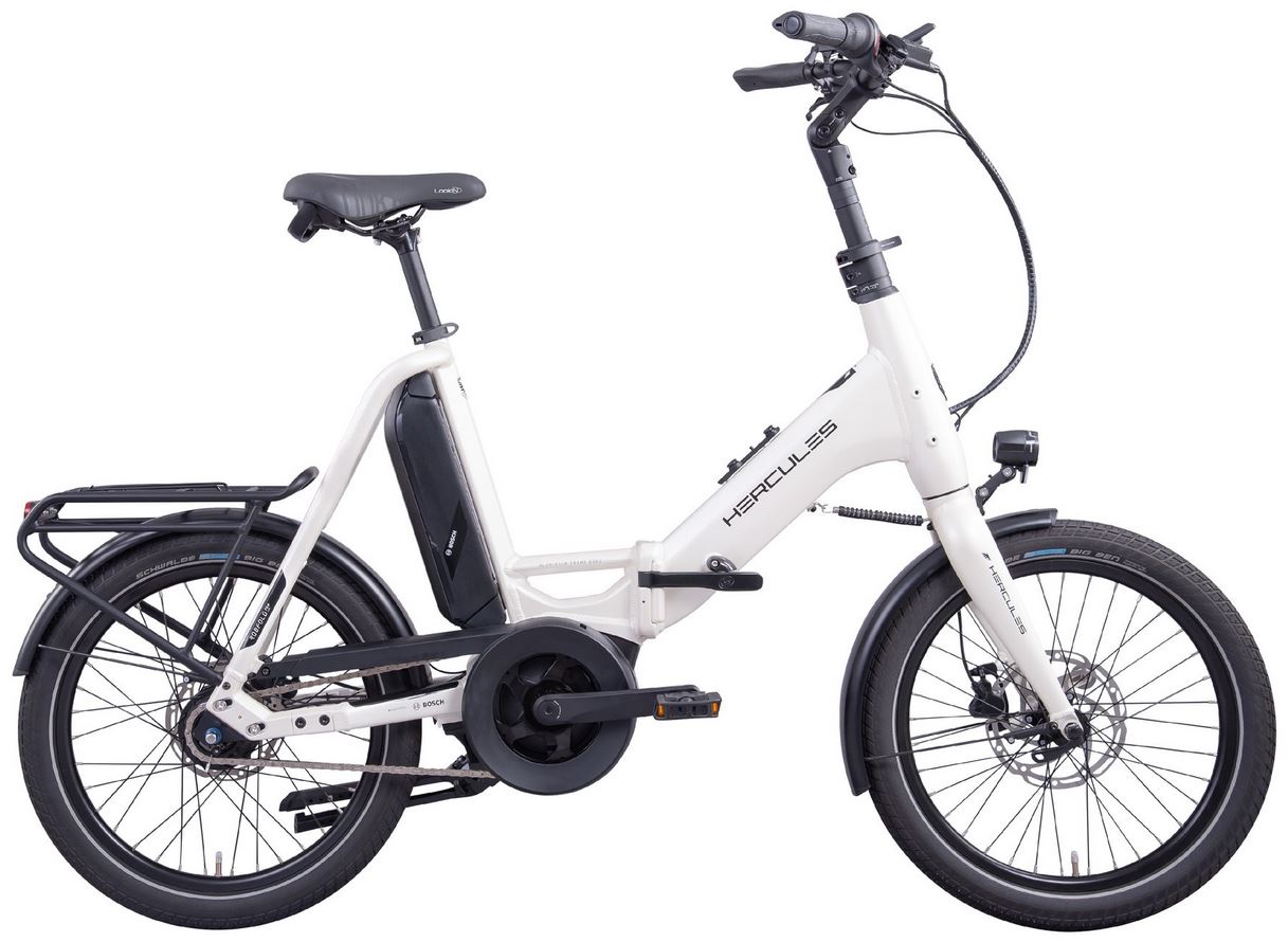 HERCULES ROB FOLD F8+ E-Bike – Faltbares Pendlerwunder mit Bosch Smart System & 545 Wh