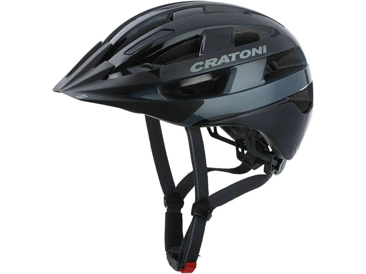 Cratoni City Helm Velo-X Schwarz Matt, Gr. M/L